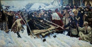 Boyarina Morozova da Vasilij Ivanovic Surikov